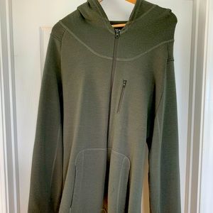TAD Gear PRAETORIAN HOODIE, 100% Merino Wool XL Green